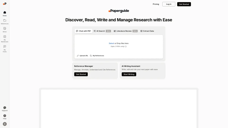 Paperguide: AI Research Assistant & Chat with PDF (ChatwithPDF)