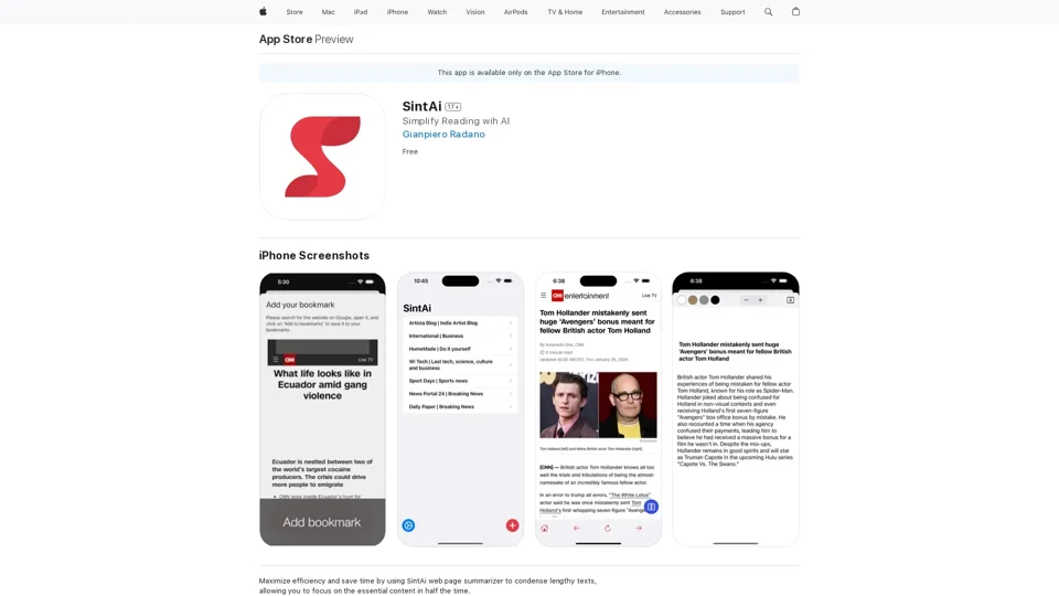 SintAi on the App Store