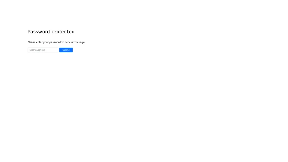 Azure Static Web Apps - Password Protected