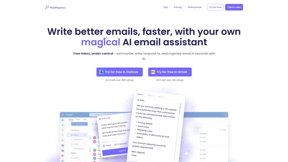 MailMaestro: Your Magical AI Email Assistant