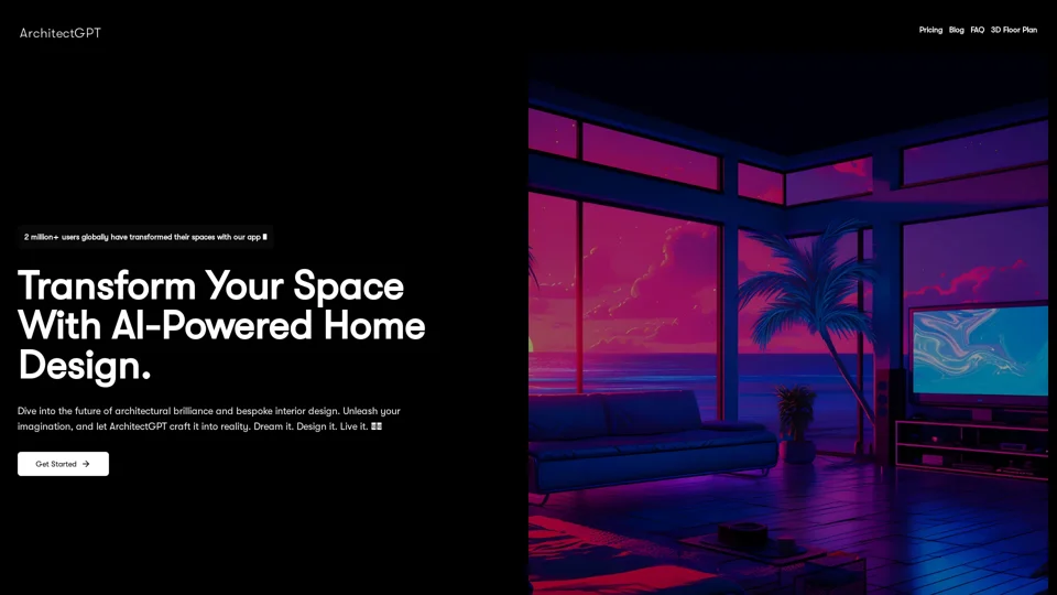 Revolutionize Your Space with AI: ArchitectGPT – The Future of Home and Interior Design