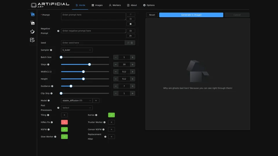 Artificial Art - AI Image Generation