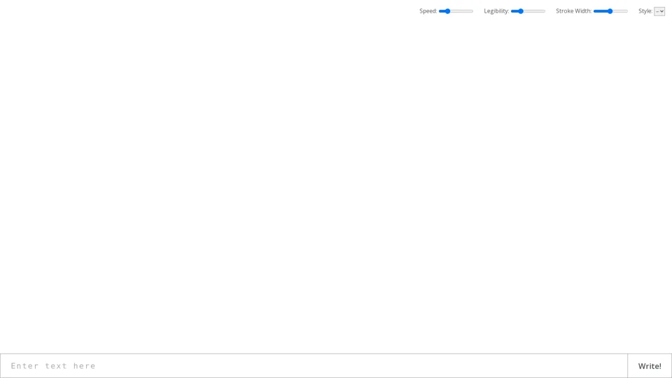 Calligrapher.ai: Realistic computer-generated handwriting