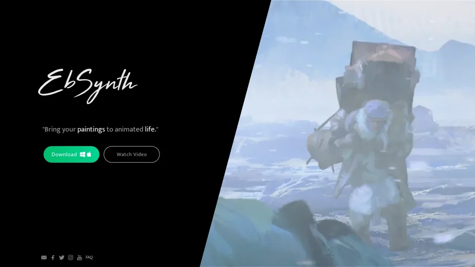 EbSynth - Transform Video by Painting Over a Single Frame