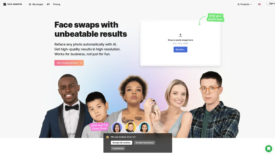Swap Faces Online – AI Face Swapper