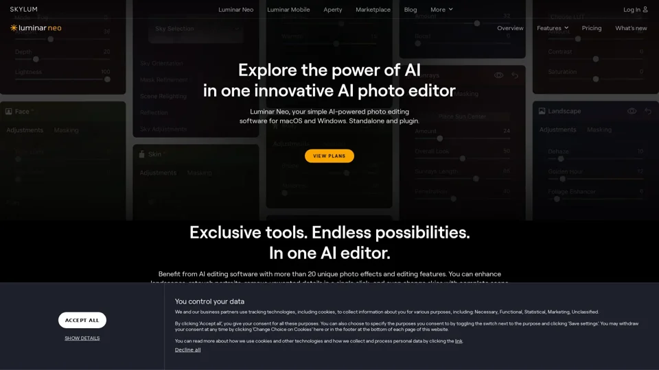 AI Photo Editor: AI Image Editing Software | Skylum