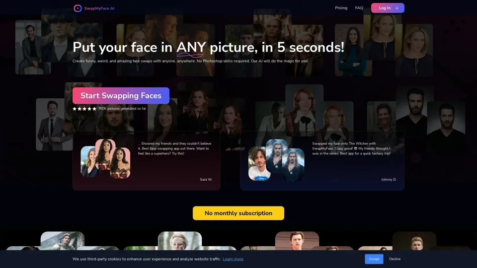 SwapMyFace: Face Swap Online - AI Face Swapper