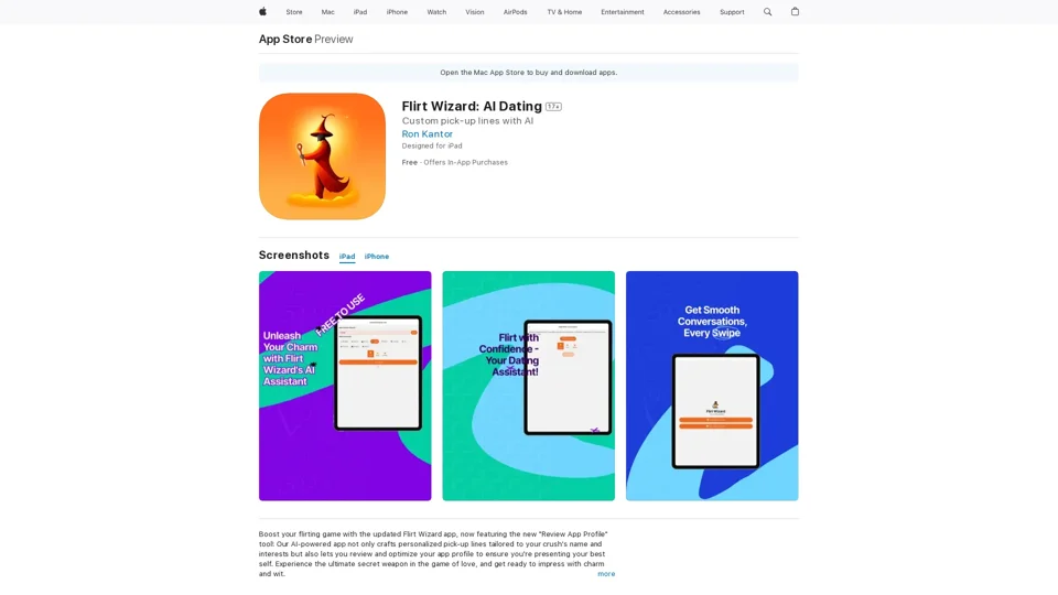 Flirt Wizard: AI Dating on the App Store