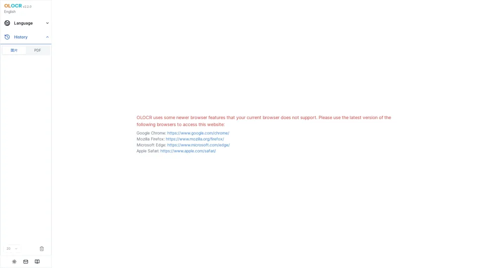 OLOCR - English OCR, Unlimited OCR, Online OCR, PDF OCR, Batch OCR, Image to Text