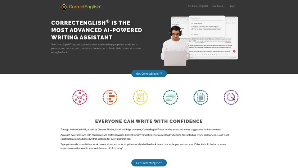 CorrectEnglish | Improve Your Writing With The CorrectEnglish® Online Proofreading Tool