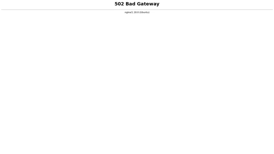 502 Bad Gateway