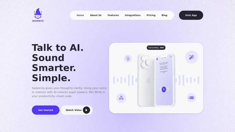 Wiz Write | Record, Rewrite, WizWrite