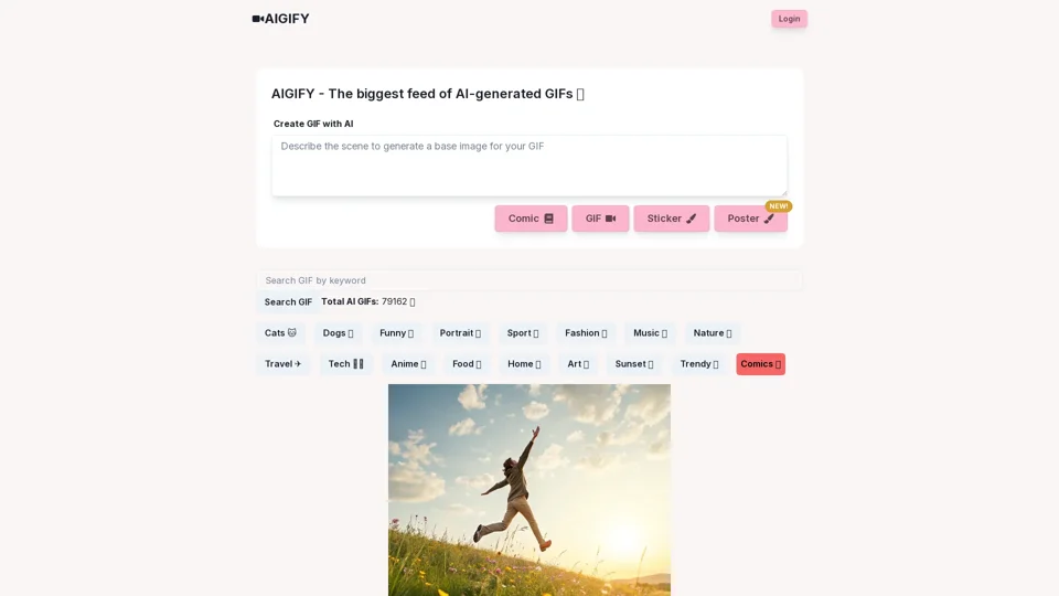Create GIF with AI