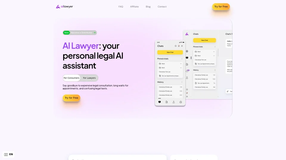 AI Lawyer | Your personal AI legal assistant