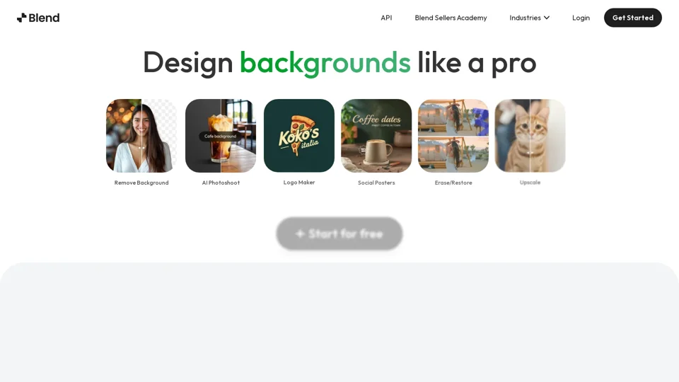 Blend: AI Background Eraser & Photo Editor