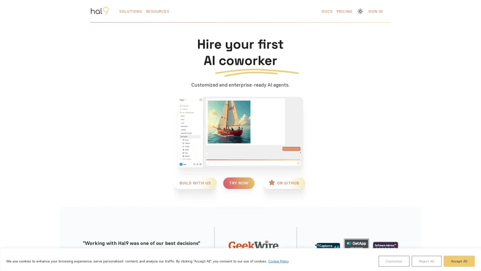 Hal9: Hire your first AI Coworker