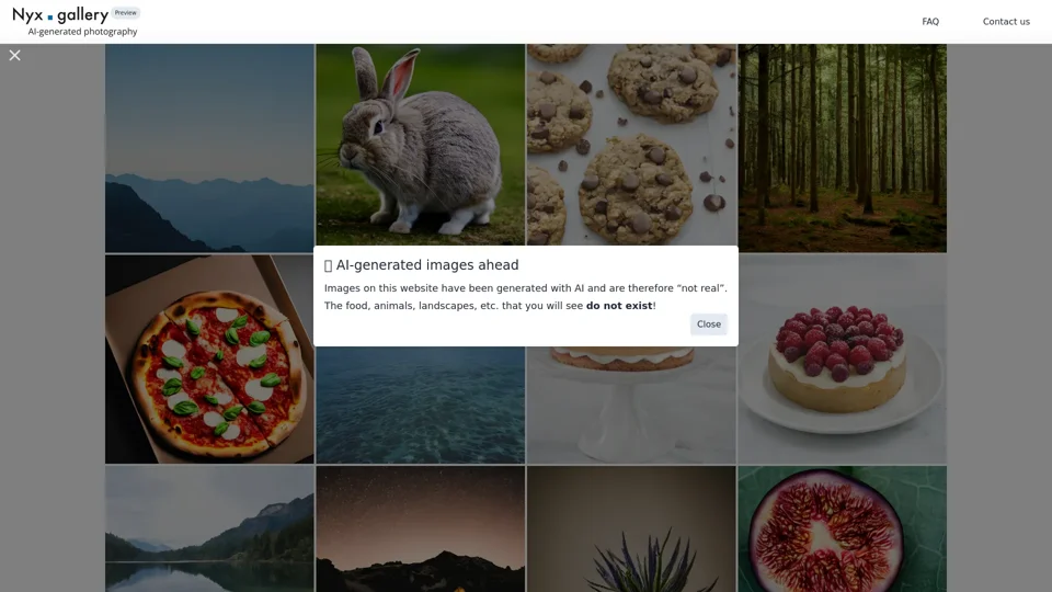Nyx.gallery - AI-generated photography