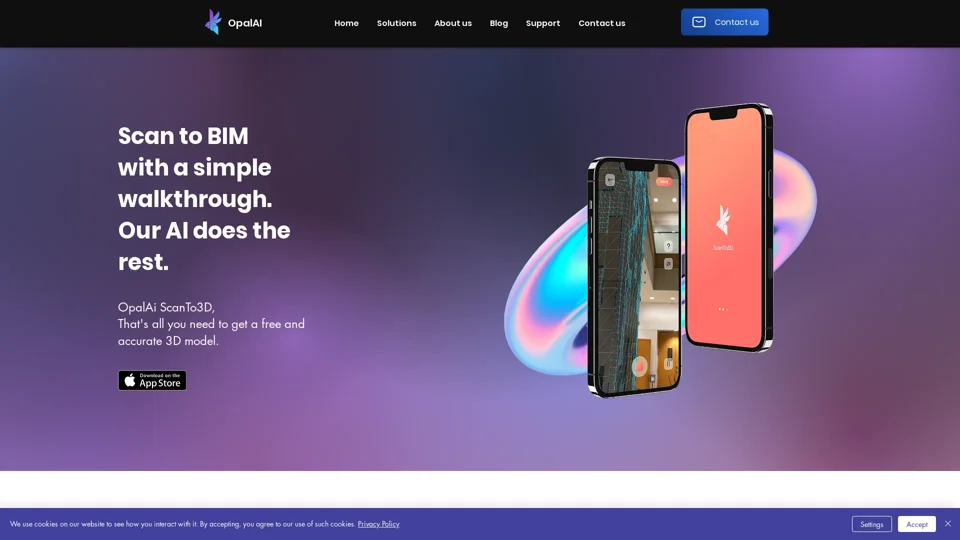 ScanTo3D iOS App | OpalAi