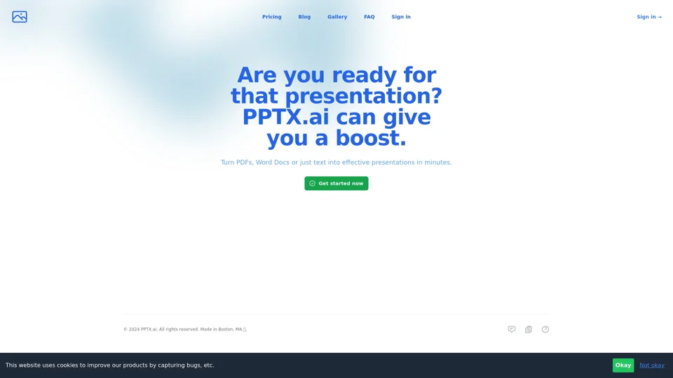 Artificial Intelligence for PowerPoint and Google Slides