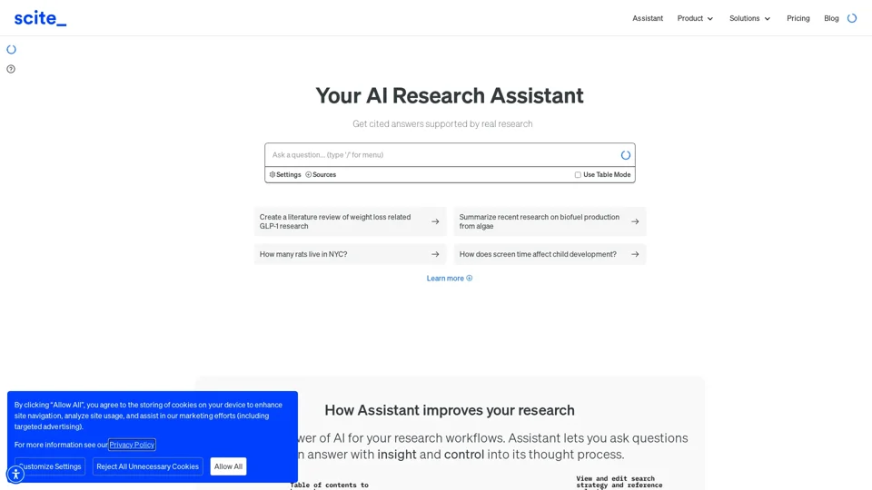 Your AI Research Assistant – Scite