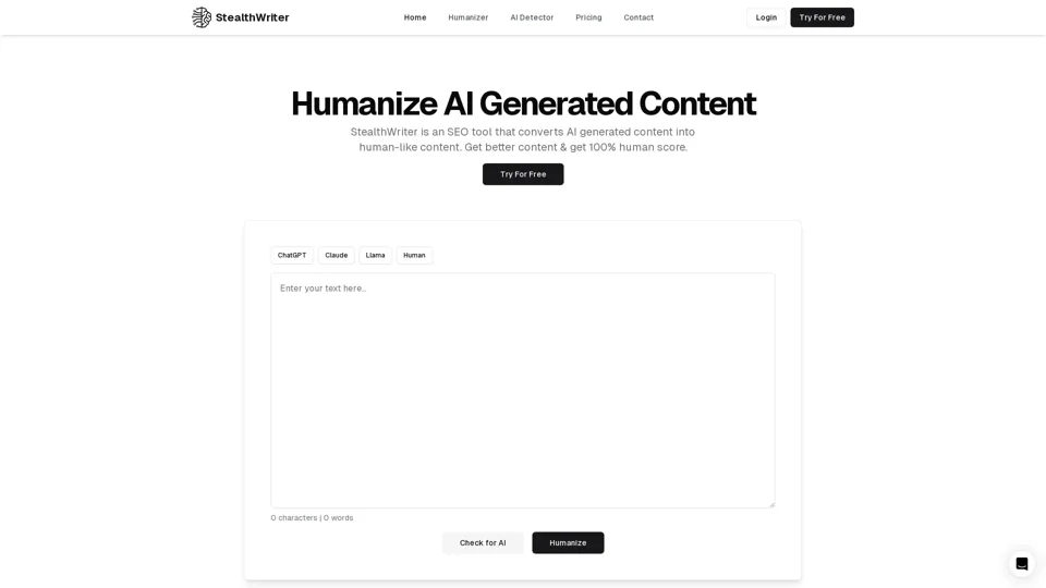 Humanize AI Content | Bypass AI Detection | Get 100% Human Score