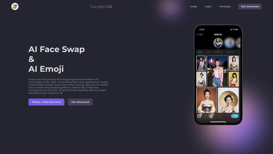 Swapr | AI Face Swap