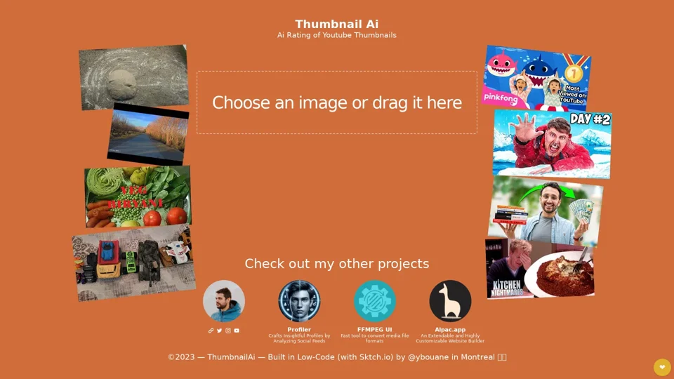 ThumbnailAi — Ai that Rates YouTube Thumbnails to Maximize Clicks!