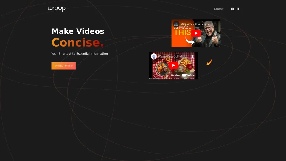 Wrpup - Essential Information in a Snap!