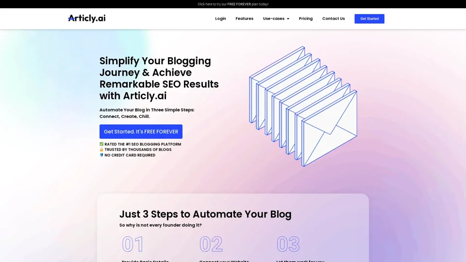 Simplify Your Blogging Journey & Achieve Remarkable Results - Articly.ai