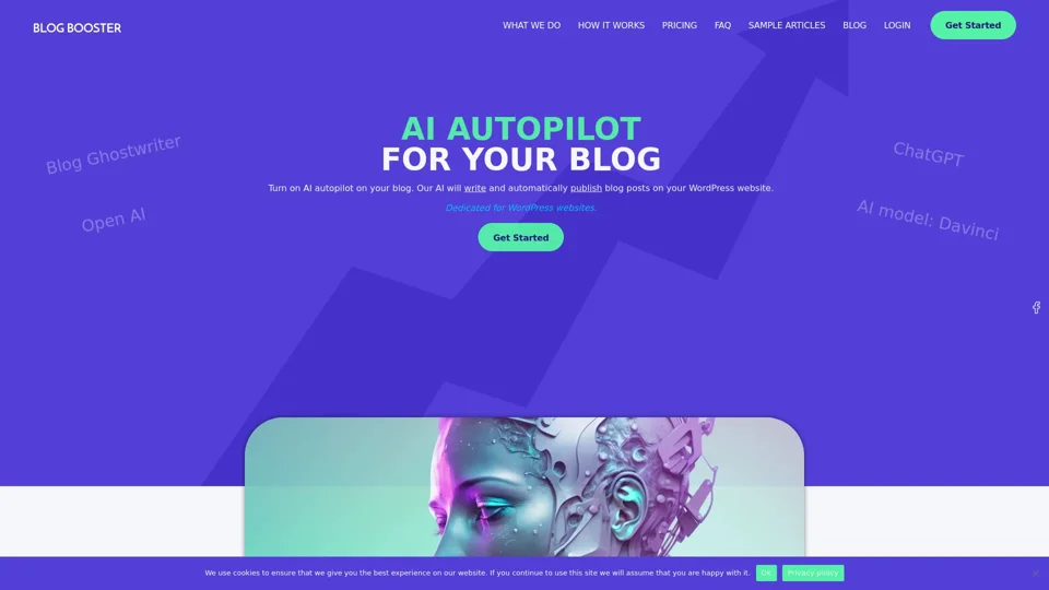 BLOGBOOSTER.ai - AI autopilot for your blog