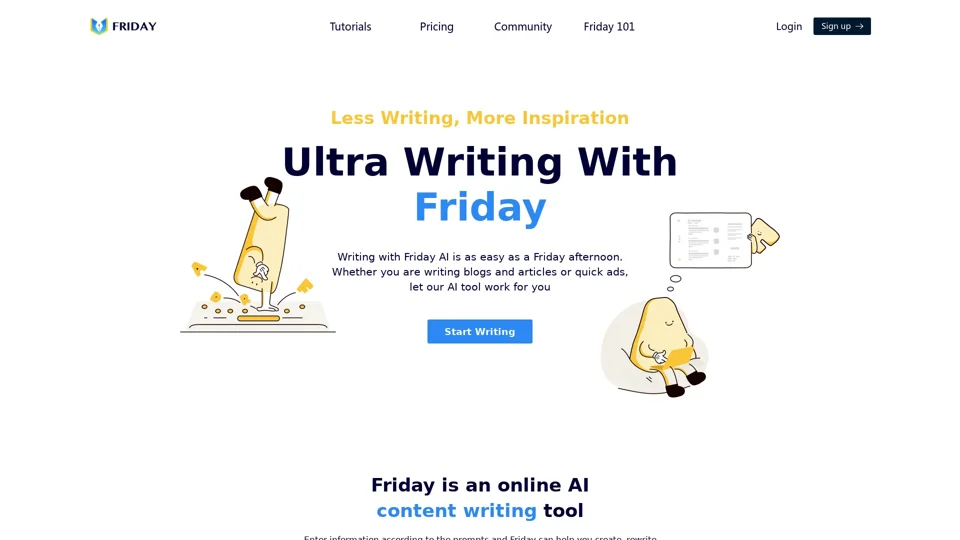 HeyFriday - Ultimate AI Writer