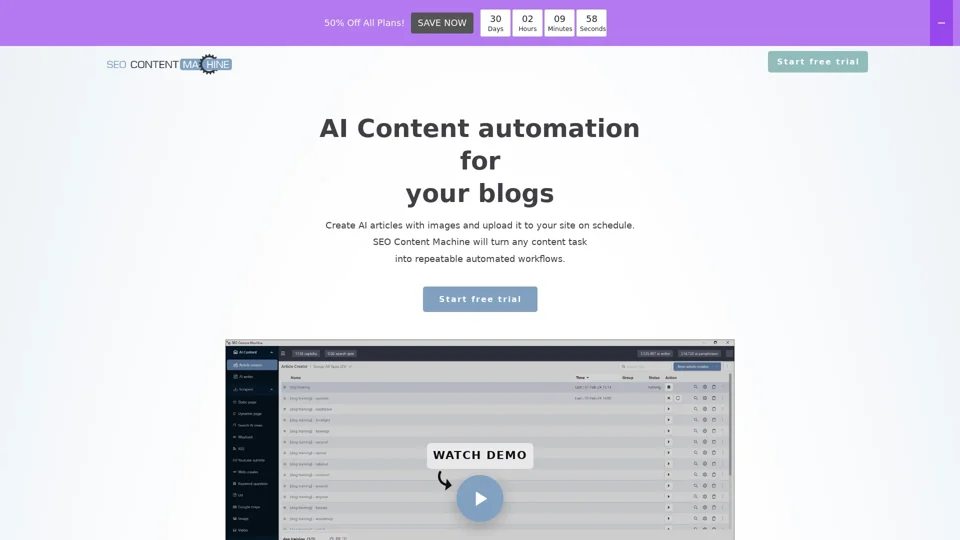 AI Content Automation | SEO Content Machine