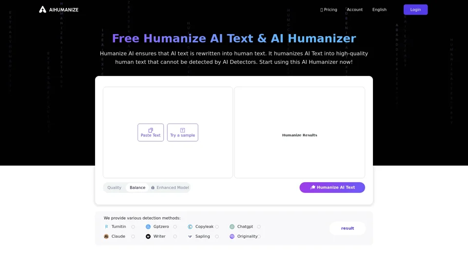 AI Humanize: Free Humanize AI Text & AI Humanizer Online