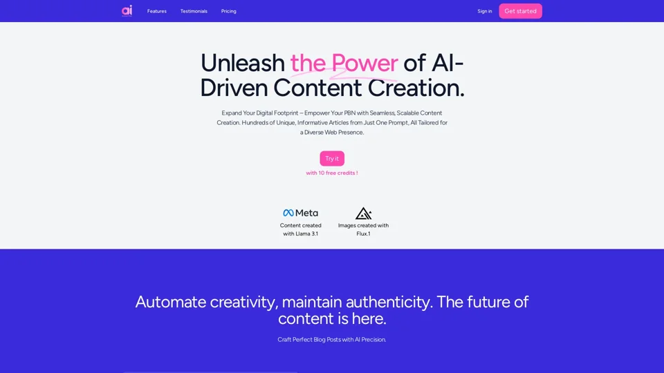 The best AI driven content creator - AIrticle-flow