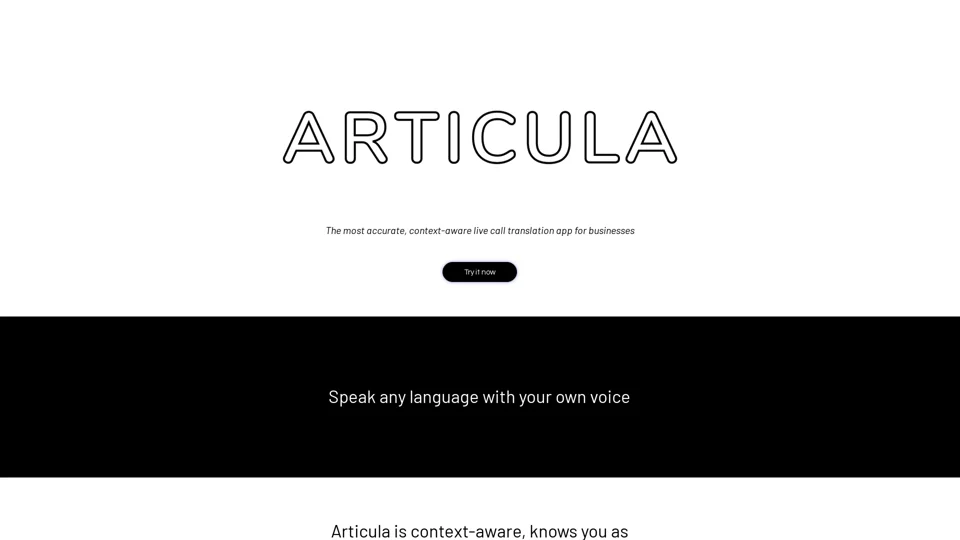 Articula AI - Most accurate, context-aware live call translation app for businesses