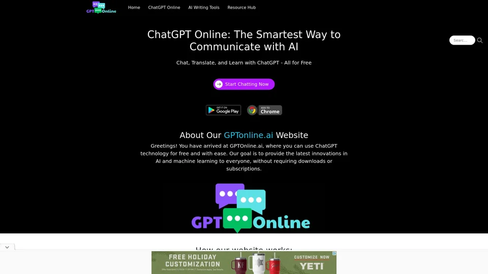 ChatGPT Online: Free AI Chatbot Without Registration