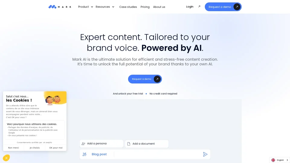 Mark Copy AI : Content that Matches Your Brand Voice