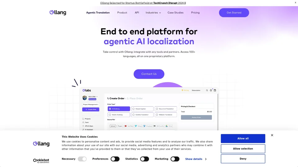 Ollang | Revolutionizing Content Translation with Gen AI