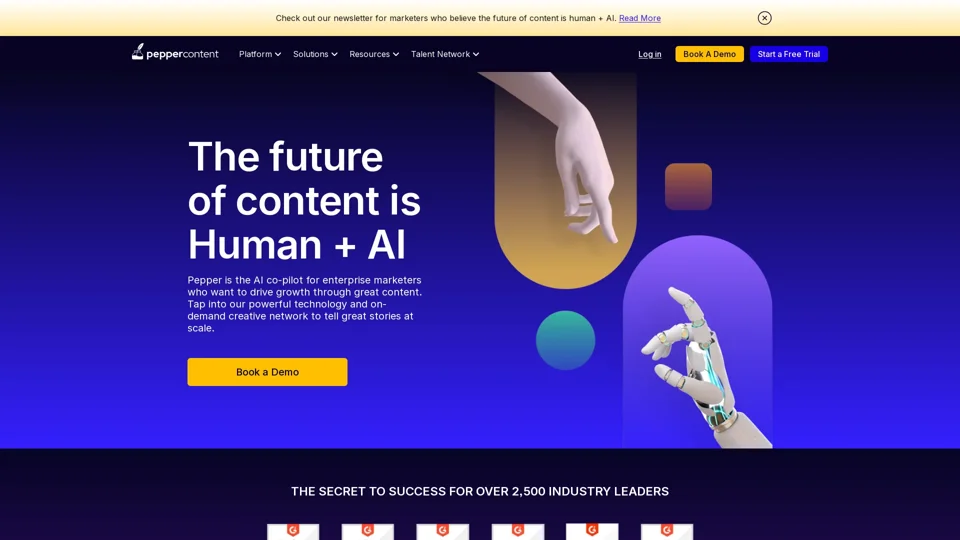 Pepper Content - Your One-Stop Solution for Content Marketing