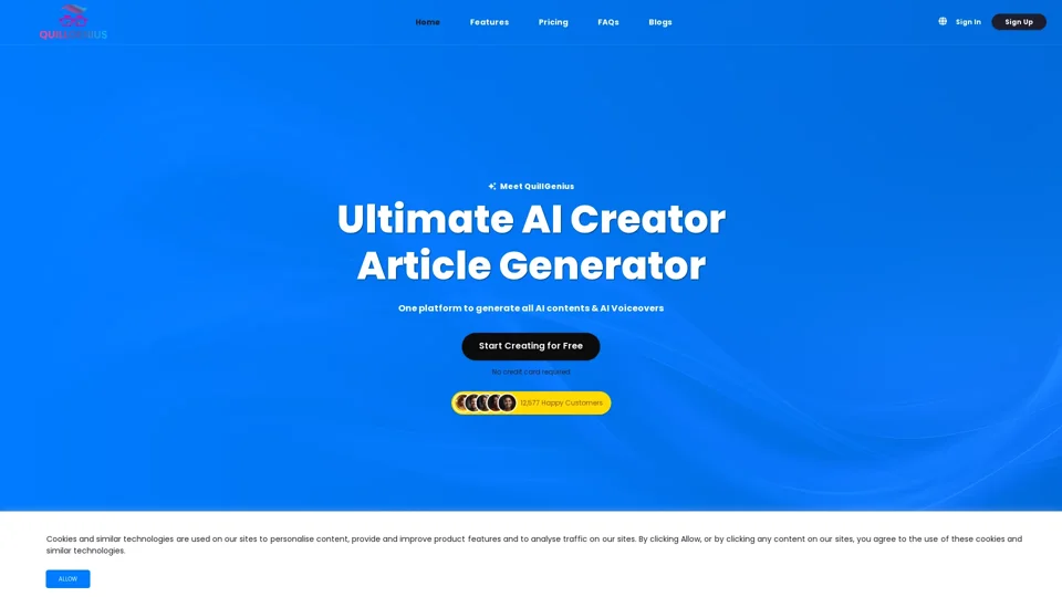 QuillGenius- Ultimate AI Content Generator