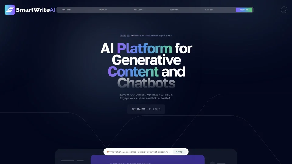 Homepage - SmartWriteAI