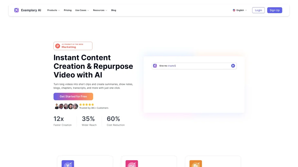 Exemplary AI - Your Content Repurposing Toolkit