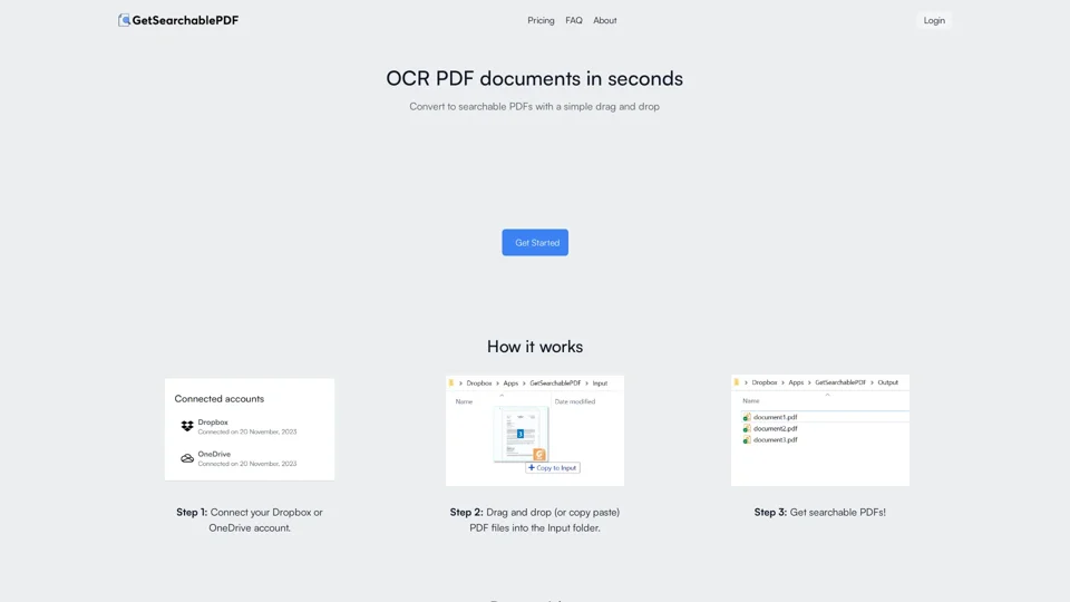 GetSearchablePDF