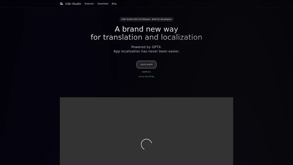 I18n Studio official website