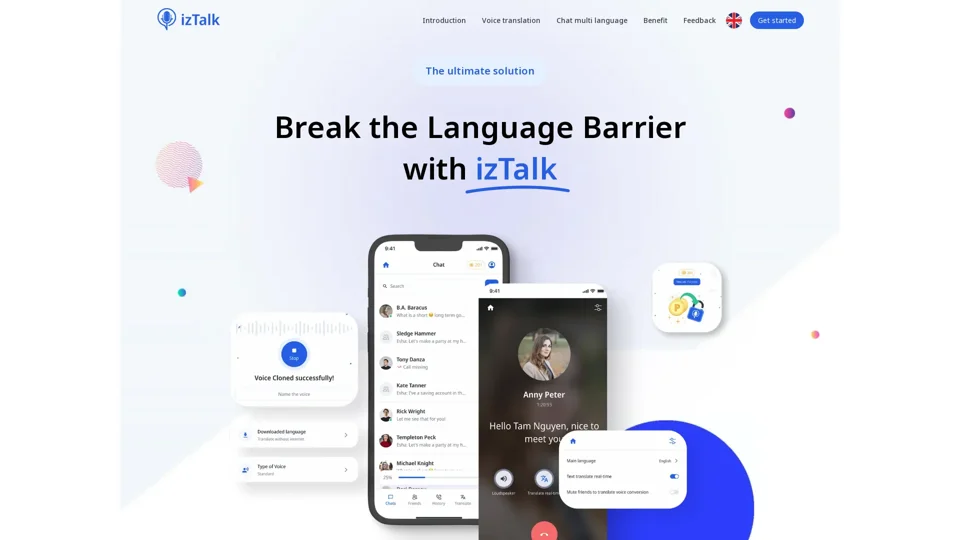 IzTalk - Homepage