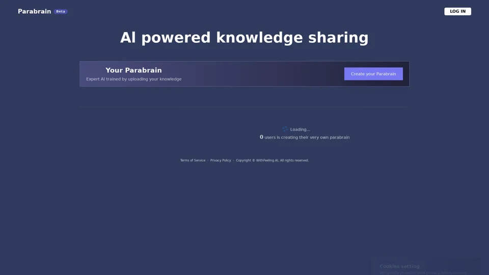 Parabrain.ai | Expert AI trained by your knowledge