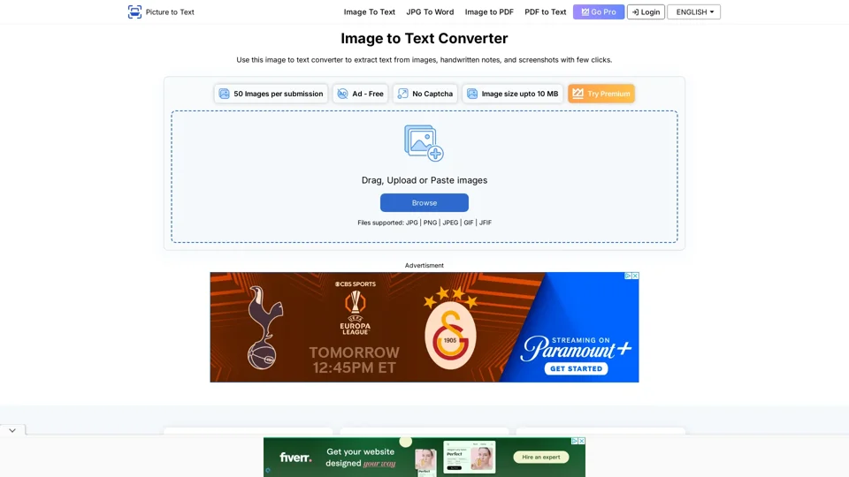 Image to Text Converter (Free & Accurate)