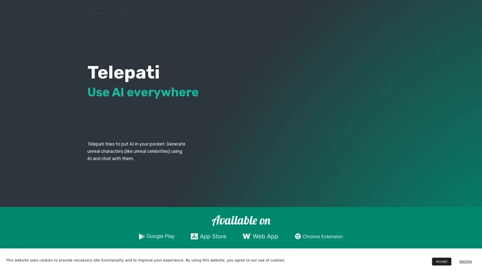Telepati Mobile Application - ChatGPT Client for Phone | Telepati - ChatGPT on Mobile Phones