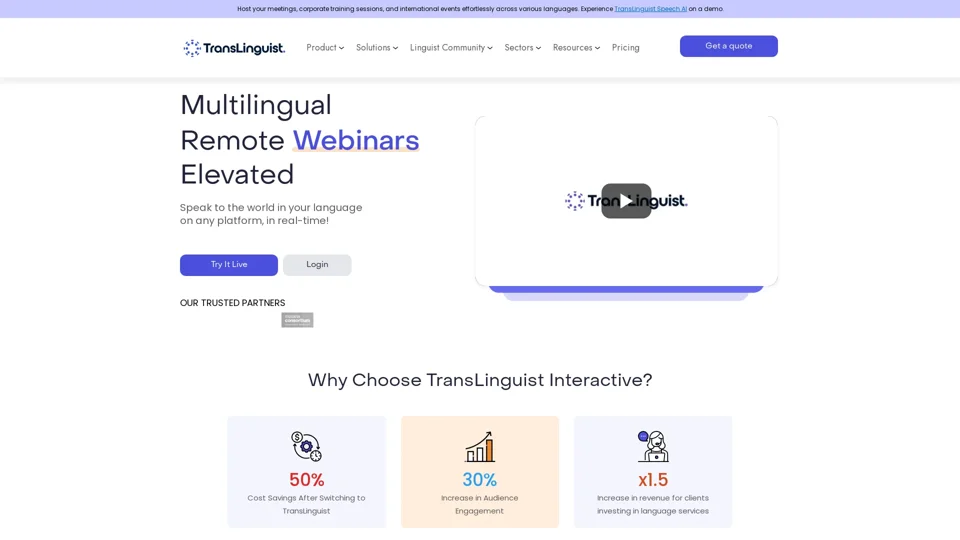 Professional Translation and Interpreter Services | TransLinguist