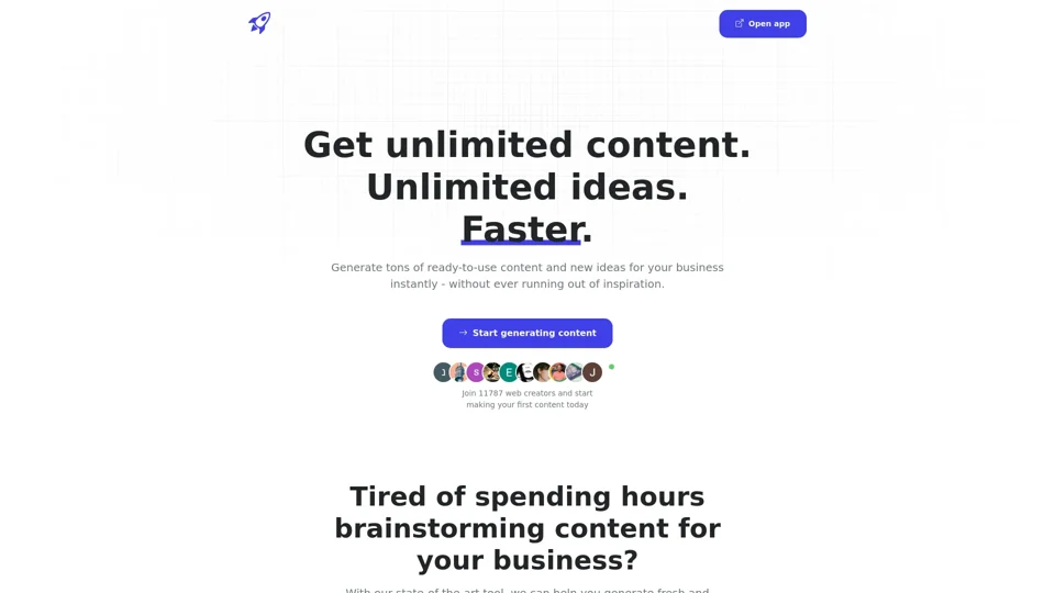 AI Suggests - Unlimited Content. Faster.